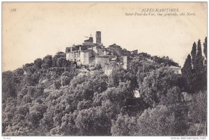 Saint-Paul-du-Var, vue generale, cote Nord, Alpes Maritimes, France, 00-10s