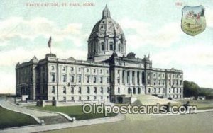 St Paul, Minnesota, MN State Capital USA Writing on back close to perfect cor...