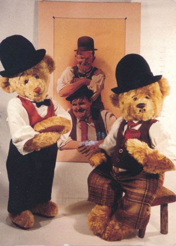 Laurel And Hardy and Teddy Bears - Teddy Bear Artists