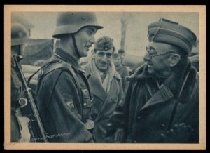 3rd Reich Germany Spanish Volunteer Blue Legion New Europe Propaganda Post 99879