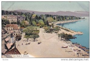 Le Quai A Ouchy, Lausanne, Switzerland, 1900-1910s