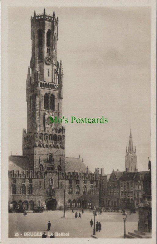 Belgium Postcard - Bruges - Le Beffrol Ref.RS30293