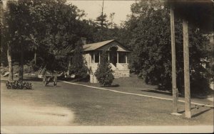 Proctor Vermont VT Public Library Real Photo RPPC Vintage Postcard