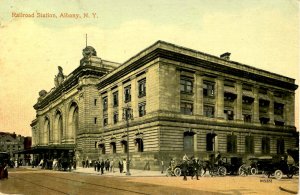 NY - Albany. Railroad Station