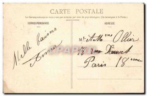 Montlignon Old Postcard Bouquet