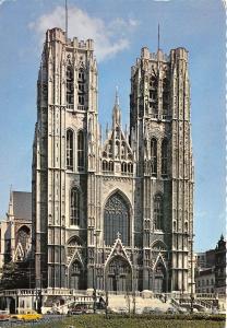 B30955 Bruxelles Cathedral of St Michael   belgium