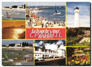 Postcard Modern Cote de Lumiere La Tranche sur Mer Beach Griere