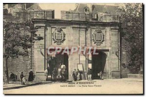 Old Postcard Emerald Coast Saint Malo Porte Saint Vincent