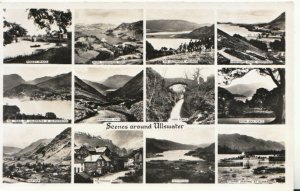 Cumbria Postcard - Scenes Around Ullswater - Real Photograph - Ref TZ9133