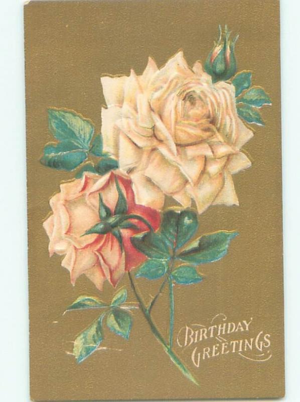 Divided-Back BEAUTIFUL FLOWERS SCENE Great Postcard AA4124