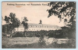 FAABORG, DENMARK ~ Tuberculosis SANATORIUM ved NAKKEBØLLE FJORD c1910s  Postcard