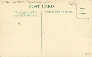 UK West Sussex  C-1910 Postcard Bramber Village 22-4147
