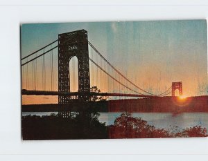 Postcard The George Washington Bridge