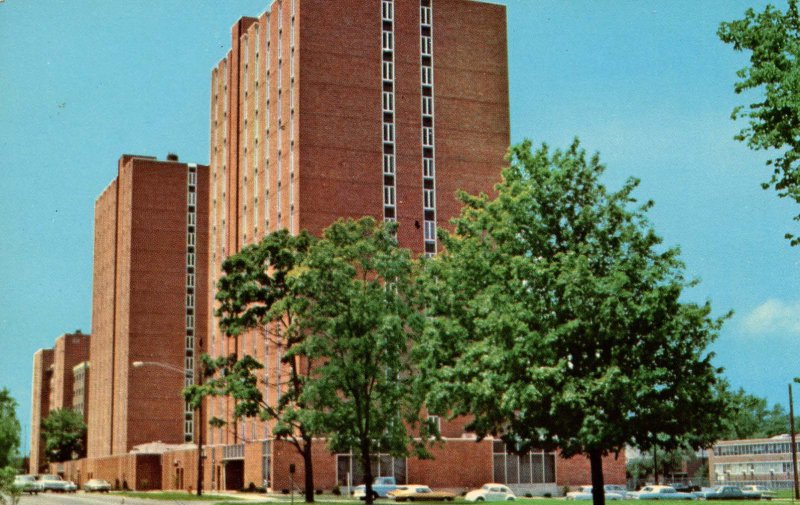 WV - Huntington. Marshall University, Twin Towers Residence Hall