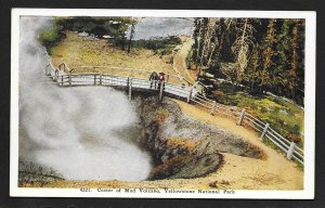 Crater of Mud Volcano Yellowstone National Park Unused c1920s