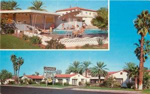 Coronado Motor Hotel Restaurant 1960s Yuba Arizona Emil's postcard 1969 pool