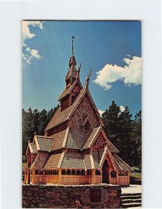 Postcard Chapel In The Hills, Rapid City, South Dakota