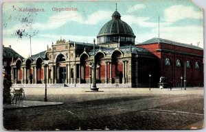 København Glyptoteket Copenhagen, Denmark Art Museum Building Postcard