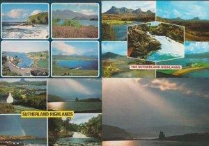 Ardvreck Castle Sutherland Highlands 4x Postcard s