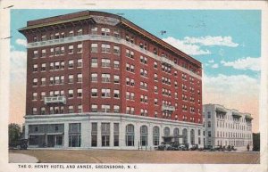 North Carolina Greensboro The O Herry Hotel And Annex 1924