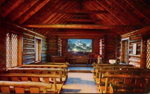 Wyoming Moose Chapel Of The Transfiguration Interior View