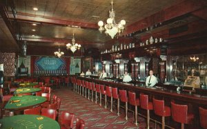 Postcard Million Dollar Golden Nugget Gambling Hall Saloon Restaurant Las Vegas