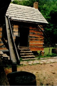 Tennesse TVA's Land Between The Lakes The Homeplace Kitchen and Drain Pi...