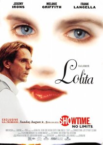 Lolita Movie Poster, A Film By Adrian Lyne  