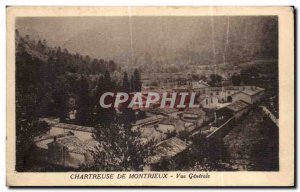 Old Postcard From Montrieux Chartreuse Vue Generale