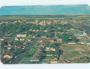 Pre-1980 AERIAL VIEW Rawlins - Near Laramie & Rock Springs Wyoming WY A5293