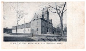 Connecticut Hartford  , Armory of First Regiment C.N.G.