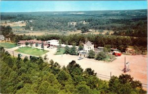 Duluth, GA Georgia DUTCH MILL MOTEL & RESTAURANT~Lowry Arnold ROADSIDE Postcard