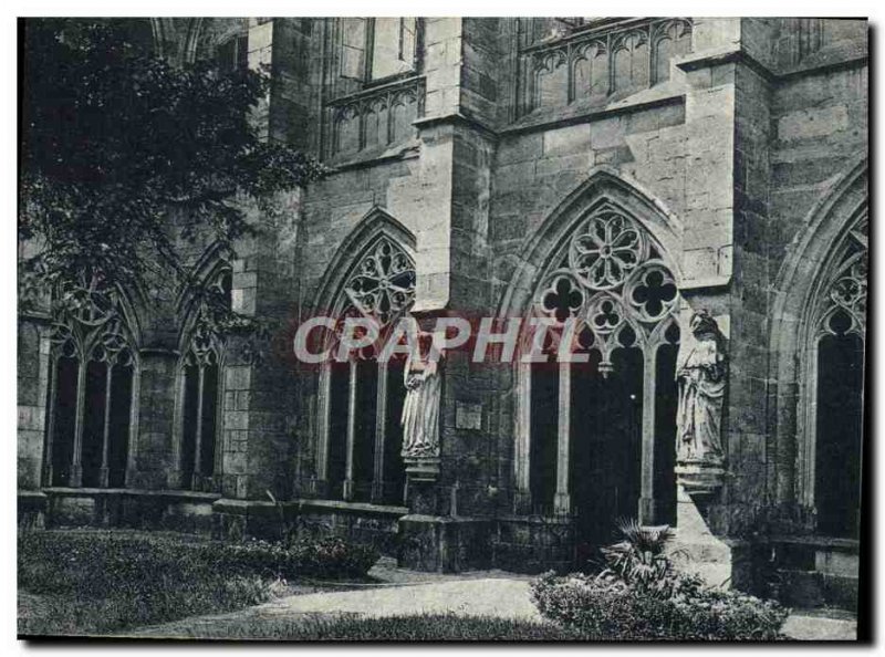 Old Postcard Mainz Dom im Klostergarten