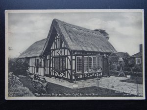 Kent RAINHAM Pottery Shop & Tudor Cafe c1930s Postcard by Raphael Tuck