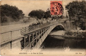 CPA Asnieres Pont de Clichy (1313570)