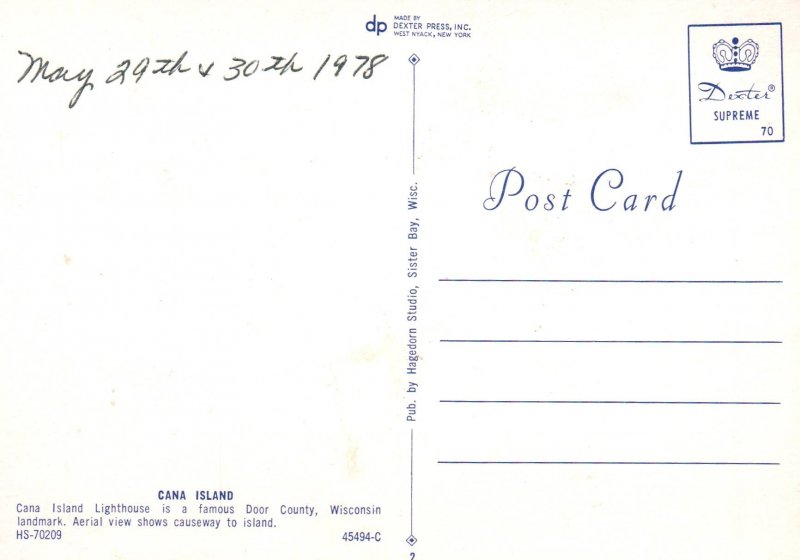 Cana Island Lighthouse,Door County,WI BIN