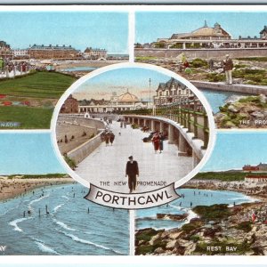 c1930s Porthcawl, Wales Promenade Sandy Bay Rest Bay New Beach Resort A359