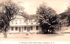 Welcome Rest Farm House - Roxbury, New York NY Postcard