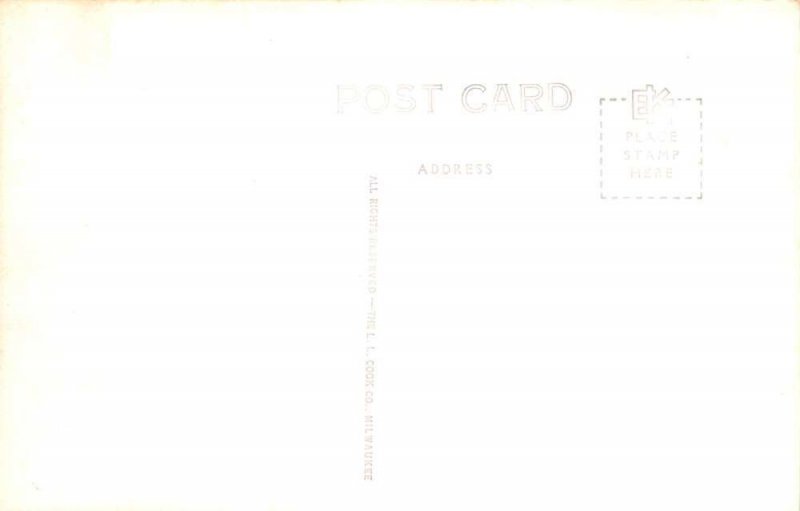 Norfolk Nebraska Hotel Waldorf Bus Real Photo Postcard AA95865