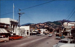 Calistoga California CA Chevy Truck Classic 1960s Cars Vintage Postcard