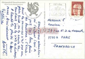 Postcard Modern Nesuchwanstein castle