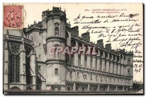 Postcard Old Saint Germain En Laye Le Chateau