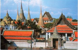 Postcard Thailand Bangkok - Bird's-eye view of Wat Pho