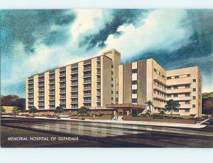 Unused Pre-1980 HOSPITAL SCENE Glendale - Los Angeles California CA W2650