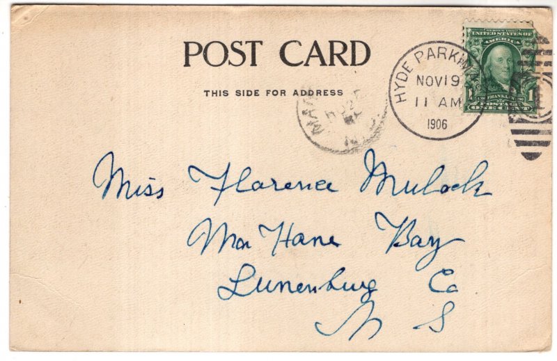 Harvard Yard, Cambridge, Massachusetts, Used 1906