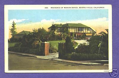 S9742 Movie Star Home  Marion Davies,Beverly Hills,