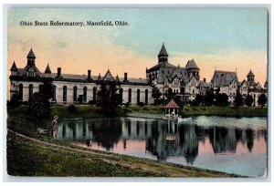 1914 Ohio State Reformatory Exterior Mansfield Ohio OH Posted Vintage Postcard