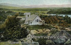 Joseph Stickney Memorial Church in White Mountains, New Hampshire