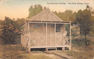 Wa-Wog Camp Connecticut Ramblewood Cottage Vintage Postcard AA25168