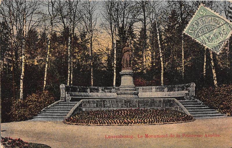 B92364 luxembourg le monument de la princese amelie